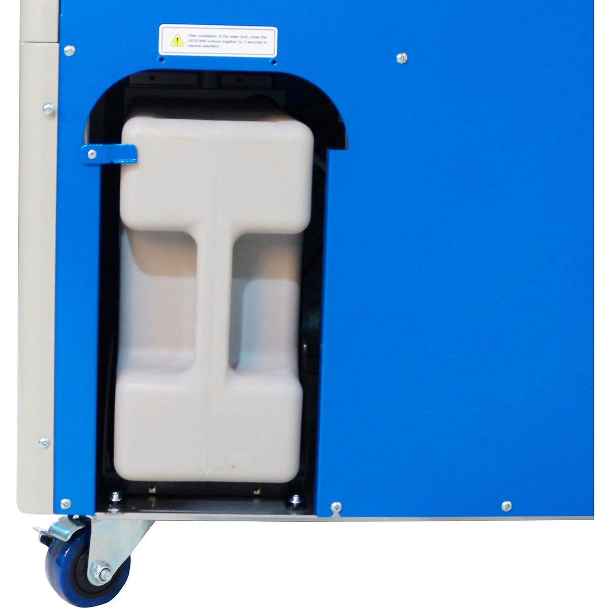 Water-Cooled Portable Air Conditioner by Global Industrial – 1.3 tons, Blue & Gray, Model WPW-4000