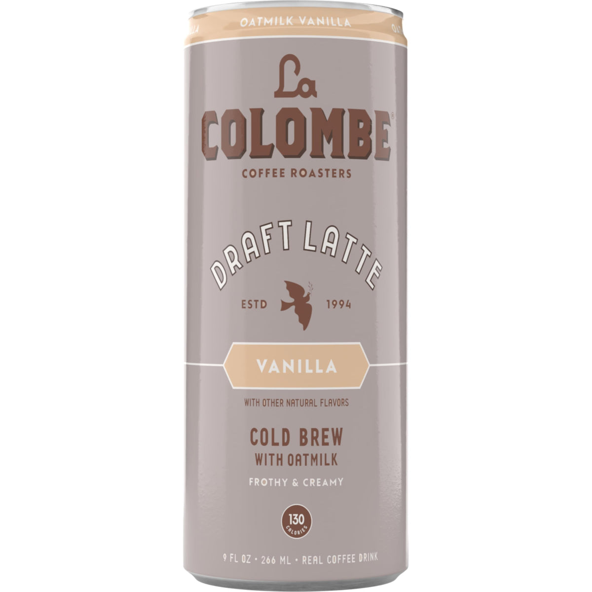 Coffee Draft Latte Oatmilk Vanilla, 9 Fl Oz, 4 Pack by La Colombe – 9 Fl Oz (Pack of 4), Pack of 4, Model OATVAN4