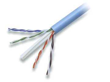Cat6 Solid Bulk Ethernet Cable by Belkin – 1000 Foot, Polyvinyl Chloride, blue, Model A7L704-1000BL-P