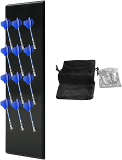Dart Storage 12 Holes Wooden Wall Stand