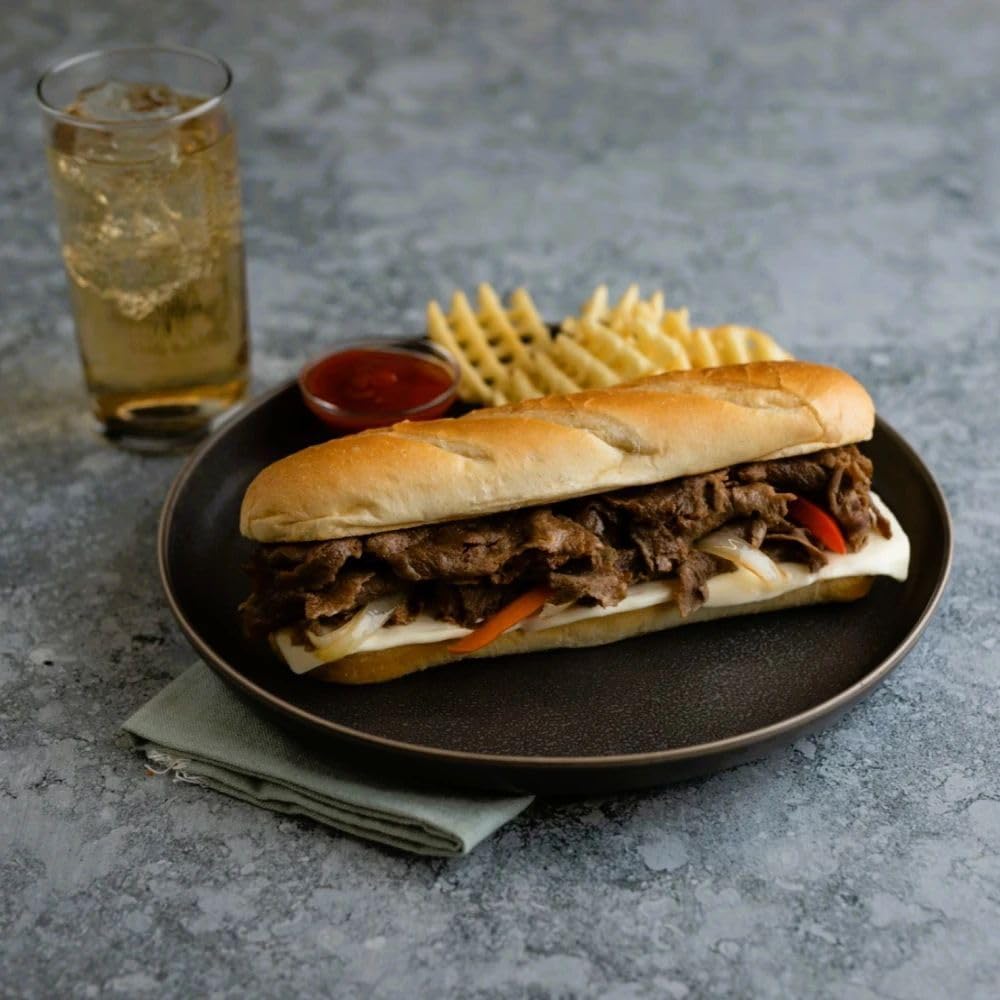Original Philly Wow Seasoned Beef Sandwich Slices by philly original – 10 Pound (Pack of 1)