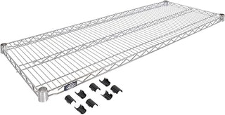 Nexel S1848C Chrome Wire Shelf 48" W x 18" D