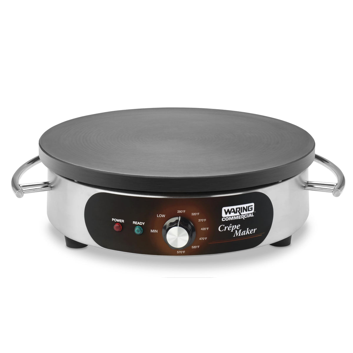 Waring 120 Volt | 5-15 Plug | 1800W / 16" / Stainless Steel Crepe Makers