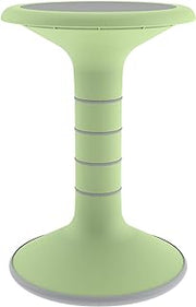 Learniture Active Motion Stool Flexible Seating for School Classroom, Office or Home - 18" Seat Height - Green Apple (LNT-NUS450-GA-SO)
