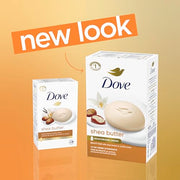 Dove 3.75 Ounce (Pack of 72) / Shea Butter / White Soaps