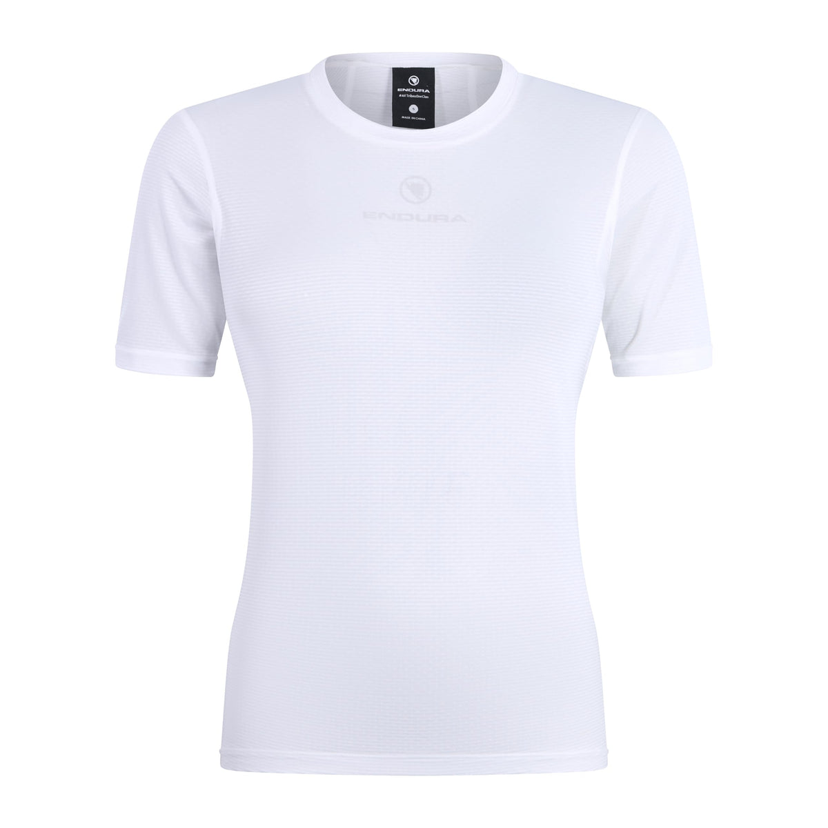 Mens Translite Cycling Baselayer Short Sleeve - White by Endura – XX-Small, Polyester, White - Short Sleeve, Model E3208WH/1