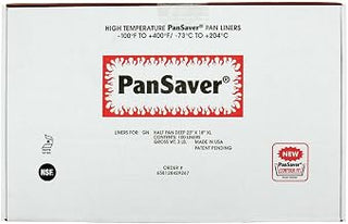 PanSaver Monolyn 1/2 Size Steam Table Pan Liner Clear Plastic - 8"D 100 Per Case