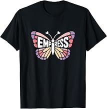 Empress Butterfly - Personalized Cute Name Word Art T-Shirt