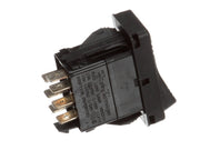 Rocker Dpdt Switch On-On by Nu-Vu – Metal, Black, Model 50-1357