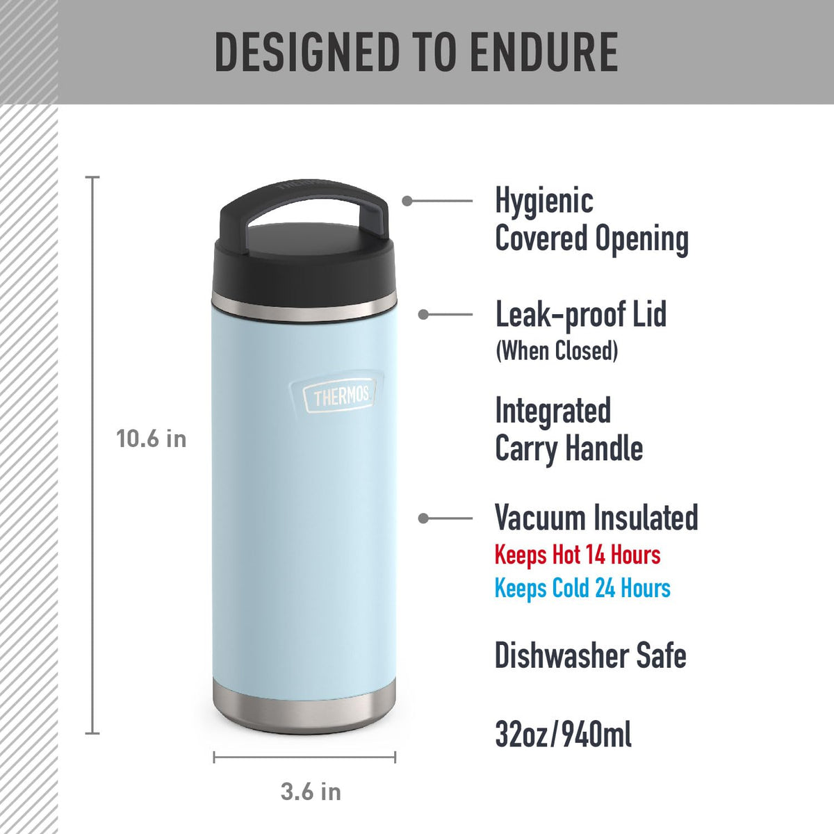 THERMOS Glacier / 32 Ounces / Classic Thermoses