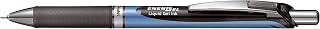 Pentel Energel Xm Gel Rollerball Retractable Pen 0.5 mm Tip 0.25 mm Line - Black Ref BLN75-AO (Pack of 12)