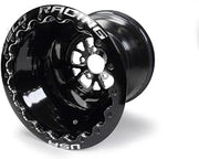 Weld Racing Wheel, V-Series, 16 x 16 in, 4.000 in Backspace, 5 x 4.75 in Bolt Pattern, Double Bead Lock, Aluminum, Black Anodize, Each