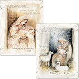 Lang Prince of Peace Assorted Boxed Christmas Cards, 18 Cards & 19 Envelopes, Full-Color Artwork Inside and Out, Fully Designed Envelopes, Linen-Embossed Paper Stock (1008122)