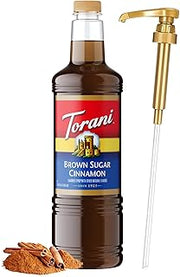 Torani Brown Sugar Cinnamon Syrup 1L with Pump – Lattes & Cocktails