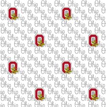 The Ohio State University Buckeyes Fabric – Officially Licensed OSU Cotton Quilting Fabric by Sykel Enterprises, Precut Yardage for Sewing & Crafts Script Ohio