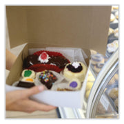 SOUTHERN CHAMPION TRAY 16" Length x 16" Width x 6" Height / White / 1 Bakery Take Out Containers