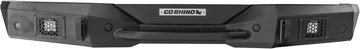 Go Rhino Rockline Rear Full Width Bumper | Mild Steel, Textured Black | 373120T | Fits 2020 - 2025 Jeep Gladiator, Crew Cab