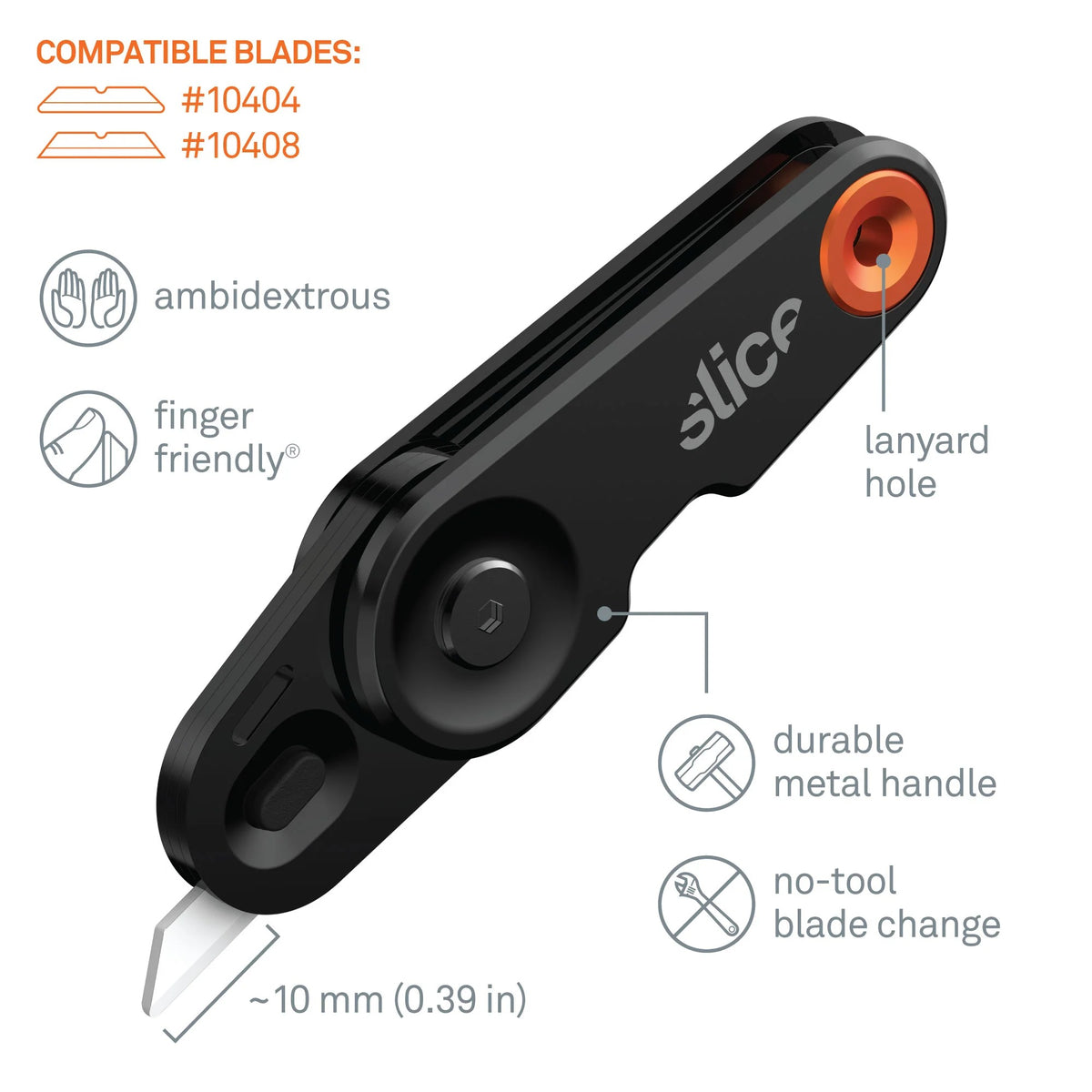 Slice Products 10495 EDC Folding Knife, 1" x 3 15/16" - photo 4