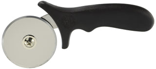 Stainless Steel Pizza Cutter Wheel with Black Plastic Handle by American Metalcraft – 3.5" W x 8" L, Stainless Steel, Silver, Model PPC2