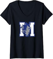 Women's Curtis-Tufts M Mustang V-Neck T-Shirt