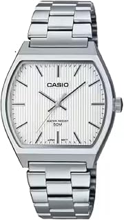 Casio General Line Watch: White MTP-B140D-7AVDF