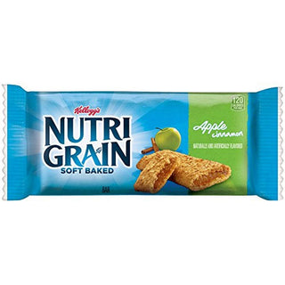 Cereal Bars Apple-Cinnamon by Nutri Grain – 1.3 Ounce (Pack of 1), No Color