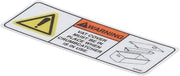 Bki Decal, Vat Cover Safety Warn N0395 - Genuine OEM Replacement Part