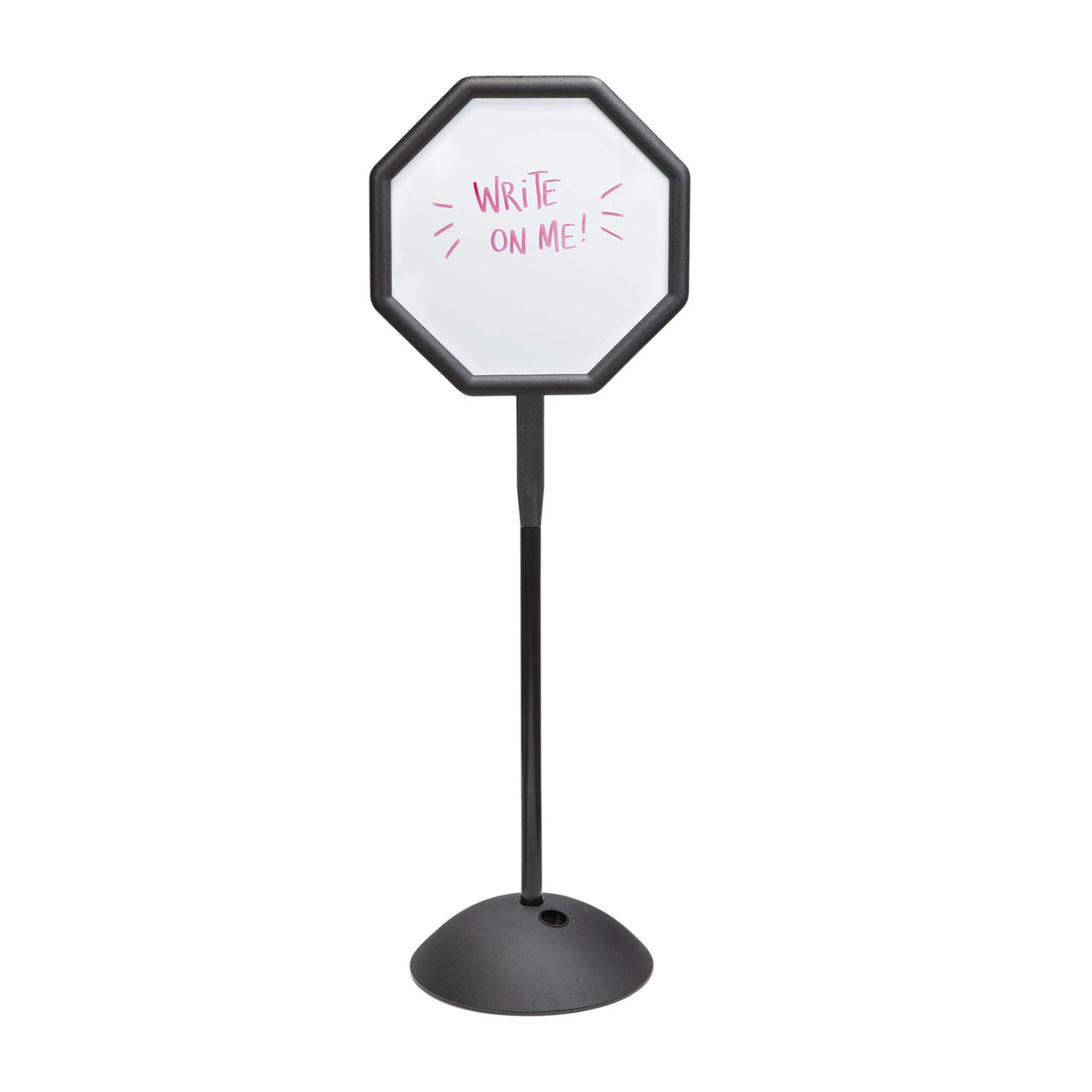 Safco Black / 1 / Octagon Dry Erase Boards