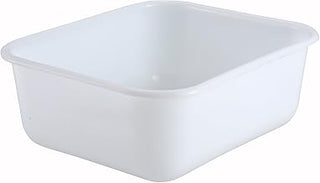 Winco Plastic Mini Bin Tote Box, 14 1/2 x 12 3/4 x 5 inch - 1 each.