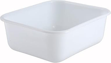 Winco Plastic Mini Bin Tote Box, 14 1/2 x 12 3/4 x 5 inch - 1 each.
