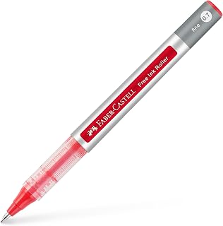 Faber-Castell Free Ink Roller Pen 0.7mm - Red