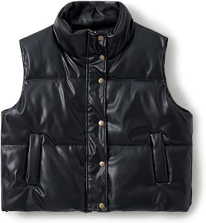 Women's Lambskin Leather Padded Puffer Jacket