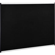 72" W x 48" H Fabric Mesh Bulletin Board by Global Industrial – 0.6" x 72", Cork,Polyester, Black, Model 695878