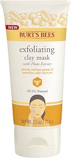 Burt's Bees Exfoliating Clay Mask for Unisex, 2.5 Ounce