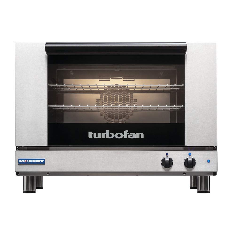Stainless Steel Convection Oven by Moffat – 18" x 27.875" x 3.33", Glass,Stainless Steel, Stainless Steel, Model E27M3