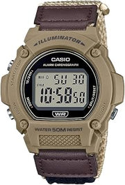 Casio W219H Series | Men’s Digital Watch | 50M WR | LED Illuminator | 100 SEC Chronograph | 1/100 SEC Stopwatch | Daily Alarm | Hourly Time Signal | Auto Calendar | 7 Year Battery