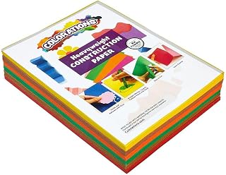 Colorations 9" x 12" Mediumweight Fall Colors Construction Paper Pack