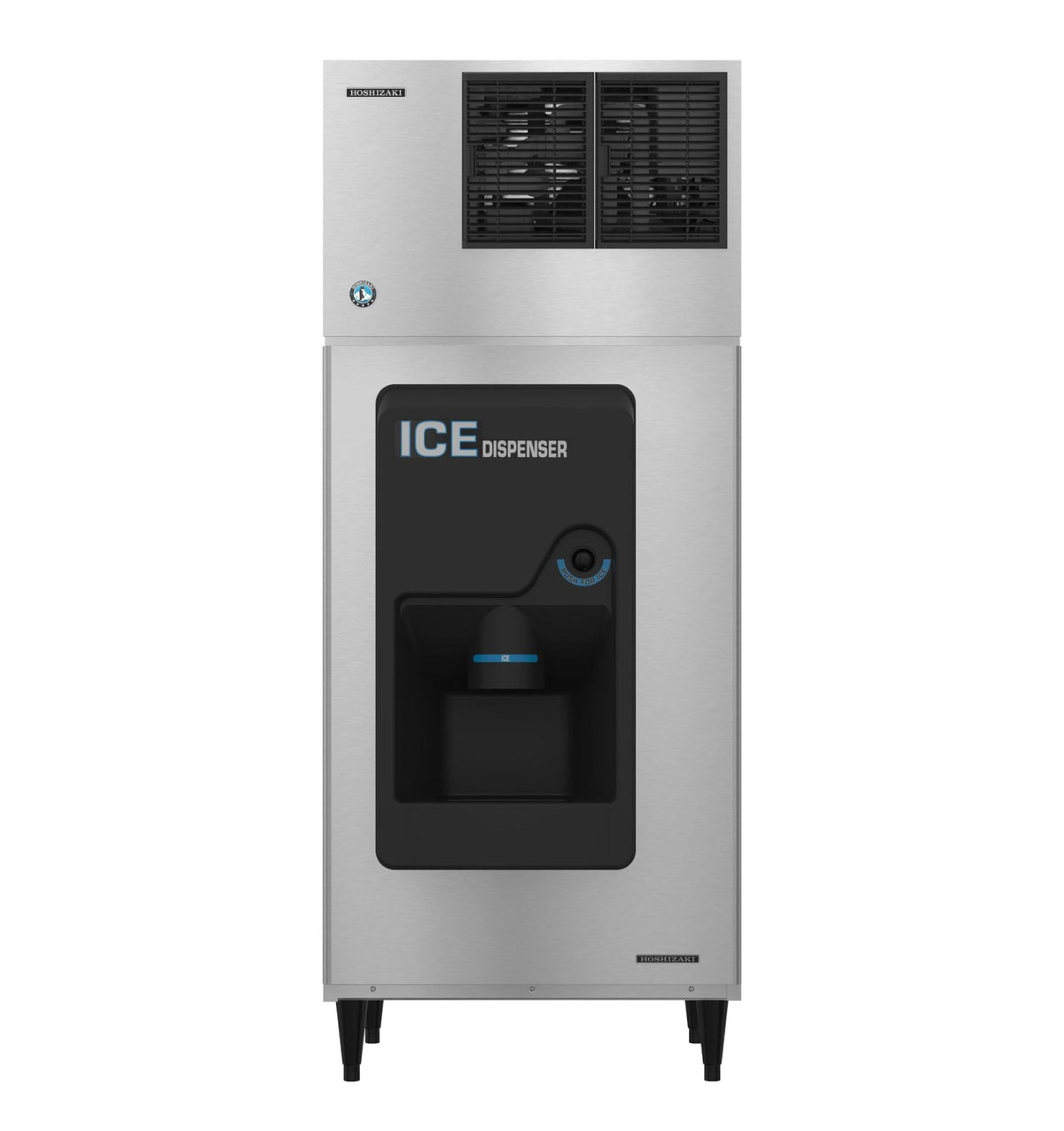 Crescent Cuber Icemaker by HOSHIZAKI – 500.0 pounds, Model KMD-505MAJ