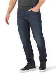 Men's Extreme Motion Athletic Fit Tapered Leg Jean Blue Strike 34W x 32L by Lee – 34W x 32L, Cotton, Blue Strike, Model 20152-79-34W x 32L