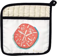 Betsy Drake PT092 Coral Sand Dollar Pot Holder
