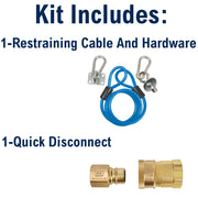 BK Resource 3/4 Inch Diameter, 48 Inch Long Hose / 1 Tubing & Hoses