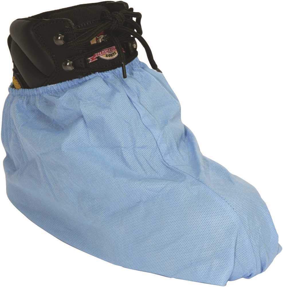 North Gen “Pro” 10" Boot Covers by Honeywell – Standard, Non-Woven Fibers, Blue, Model 35767