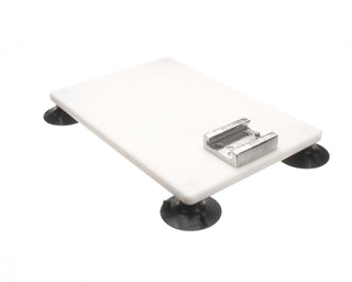Portable Base for Easy Slicer Shreddar by Nemco – 2.25 x 18 x 12, HDPE, Silver, Model 55816