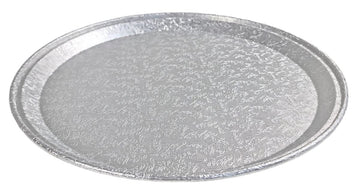 Handi-Foil 16" Round Flat Disposable Aluminum Catering Serving Tray Platter 25PK (pack of 25)