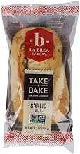 La Brea Bakery Take and Bake Garlic Bread Loaf, 12 Ounce -- 12 per case.