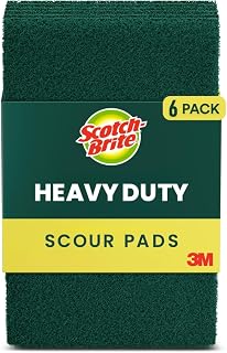 Scotch-Brite Heavy Duty Scour Pad, 6-Count (Pack of 4)