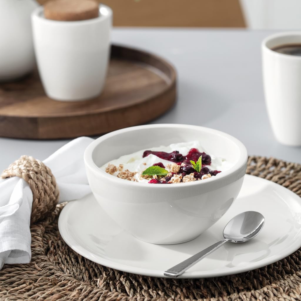 Artesano Original Collection Rice Bowl by Villeroy & Boch – 14.5 oz, 430 milliliters, Porcelain, Creamy White, Model 1041301900