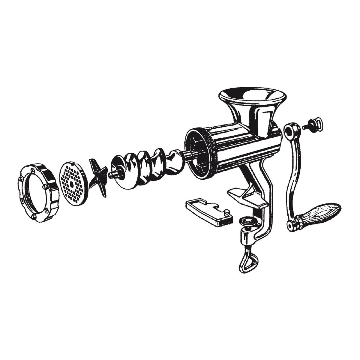 Meat Mincer by Westmark – A, Cast Iron, DE, Model 662581