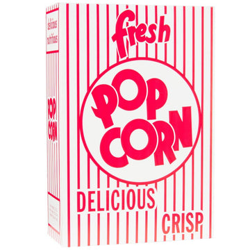 CS 4Ehe Popcorn Boxes by Gold Medal – 1 Ounce (Pack of 1), Gold, Red and White, Model 2064SP