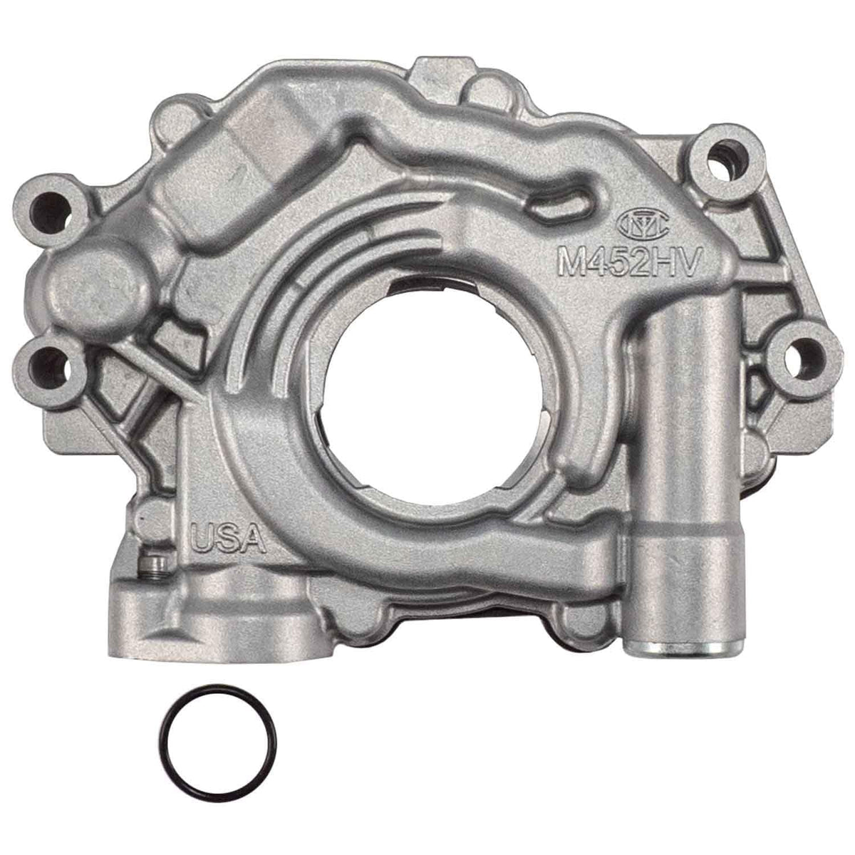 Oil Pump by Melling – Stock, Metal, Black, Model MELM452HV